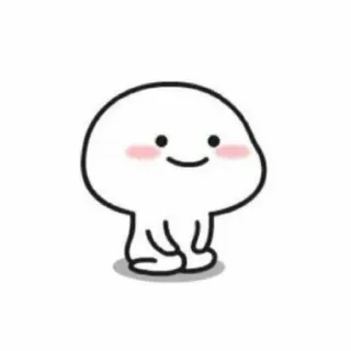 🧱 ce9662b2 fofo, blob, desenho animado, minimalista, simples, feliz telegram sticker