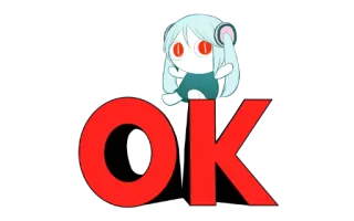 👌 9ce6dded OK ok, internet meme, approval, agreement telegram sticker