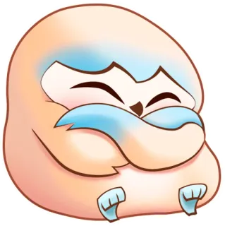 ☺️ d58d280a sowa, słodki, ptak, kreskówka, zwierzę, kawaii telegram sticker
