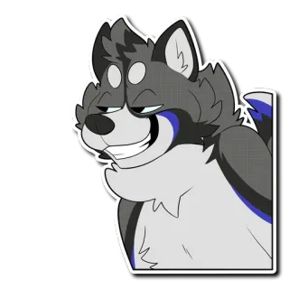 Timber - @woofpurrma telegram stickers