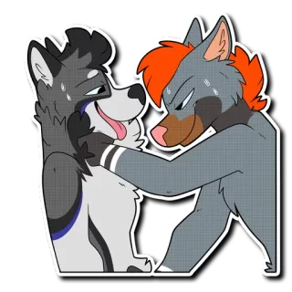 Timber - @woofpurrma telegram stickers