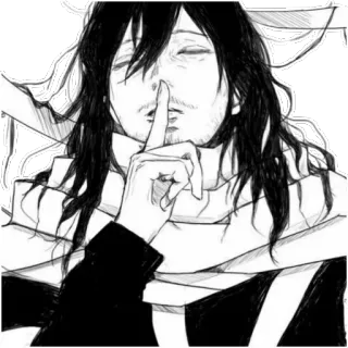 Aizawa Shota telegram stickers