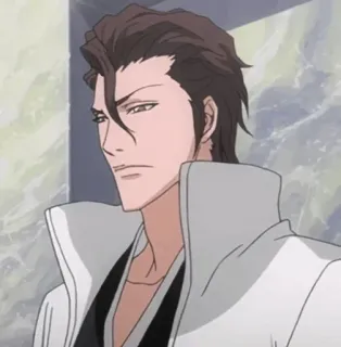 😒 653c501c Sosuke Aizen Bleach Anime, Charakter, Böse, Bösewicht telegram sticker