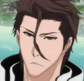 😒 75e7bc8a Sosuke Aizen Bleach Anime, Manga, Aizen, Bösewicht, Seelensammler telegram sticker