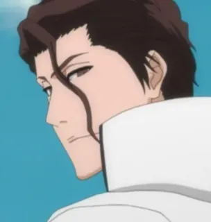 😏 eff15748 Sosuke Aizen Bleach Anime, Manga, Bösewicht, Aizen, Sōsuke telegram sticker