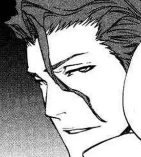 ♥ 8f9b2440 Sosuke Aizen Bleach Anime, Manga, Aizen, Sosuke, Kapitein telegram sticker