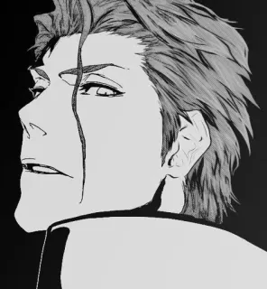 ♥ bd69be81 Sosuke Aizen Bleach Anime, Manga, Aizen, Sosuke, Bleach, Schurk telegram sticker
