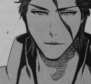 ♥ d855a3aa Sosuke Aizen Bleach Anime, Manga, Aizen, Sosuke, Schurk telegram sticker