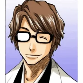 🧬 51477583 Sosuke Aizen Bleach Anime, Manga, Aizen, Sōsuke, Brille telegram sticker