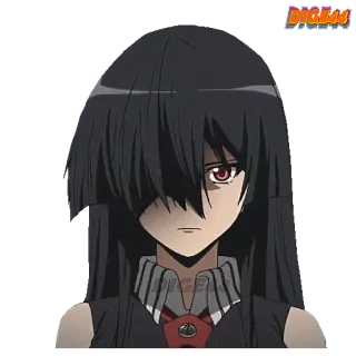 👁 1c64b460 Akame Akame ga Kill! Аниме, Девушка, Акаме, Akame ga Kill, Манга, Персонаж telegram sticker