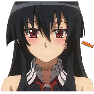 😊 bd9fedb7 Akame Akame ga Kill! PAGE4R Аниме, Девушка, Akame ga Kill, Акаме, Манга, Мультфильм telegram sticker
