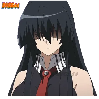 🤬 fdbdba45 Akame Akame ga Kill! Аниме, Манга, Акаме, Девушка, Akame ga Kill telegram sticker