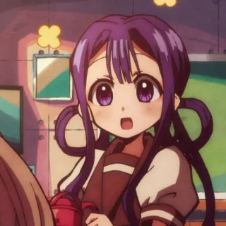 ✖ 7f077090 Aoi Akane Toilet-bound Hanako-kun anime, manga, toilet-bound hanako-kun, aoi akane telegram sticker