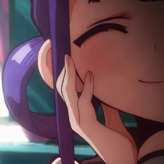 🎡 d8100989 anime, girl, character, smile, cute telegram sticker