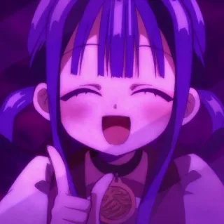 🎡 e3e189d6 anime, girl, happy, thumbs up, cartoon, cute telegram sticker