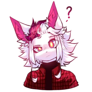 ❓ 5278361c Furry, Anime, Fragezeichen, Verwirrt, Flauschig, Niedlich telegram sticker
