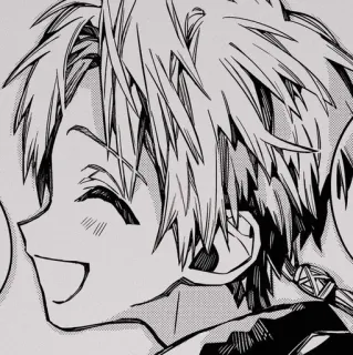 🧡 e126de6e Minamoto Kou Toilet-bound Hanako-kun Anime, Manga, Szkoła, Duch, Chłopak, Duch telegram sticker