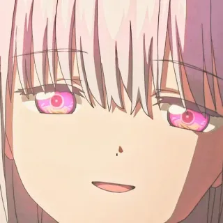 😇 3667ce97 Anime, Garota, Cabelo rosa, Fofa, Ilustração telegram sticker