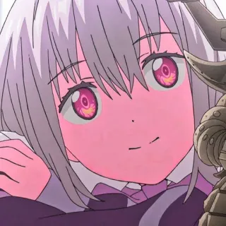 🥺 83c82ec3 Anime, Menina, Fofo, Personagem, Mangá, Rosa telegram sticker