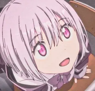 😄 c07cba40 garota anime, fofo, mangá, kawaii, animado telegram sticker