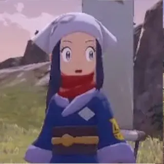 Akari posting telegram stickers