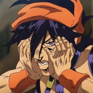 🍊 b4946729 Narancia Ghirga JoJo's Bizarre Adventure Anime, Manga, Jojo, Narancia whatsapp sticker