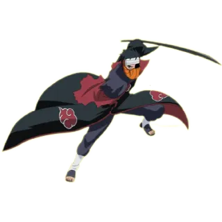 🥵 5987c042 Tobi Naruto อนิเมะ, ดาบ, นินจา, แสงอุษา, มังงะ whatsapp sticker