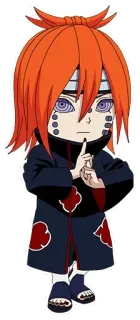 😭 5ffe77f5 Pain Naruto Anime, Chibi, Pain, Naruto, Nhân vật, Akatsuki telegram sticker