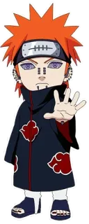 😂 f047ac0d Pain Naruto Anime, Nhân vật, Hoạt hình, Fan art, Naruto, Pain telegram sticker