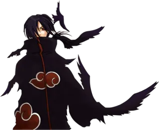 akatsuki by @shadowalonee telegram stickers
