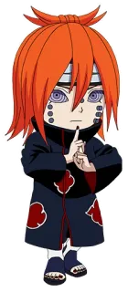 😐 eab4f6d4 Pain Naruto 动漫, 漫画, 晓, 角色, 忍者 whatsapp sticker