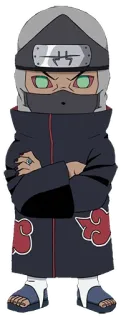 😐 f9f72362 Kakuzu Naruto 动漫, 角都, 晓, 忍者 whatsapp sticker