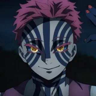 Akaza @StickersofAnime telegram stickers