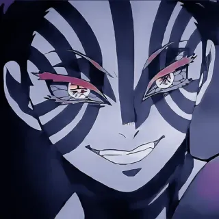 😁 a4b0313b Akaza Demon Slayer Anime, Demon, Hogere Maan, Demon Slayer telegram sticker