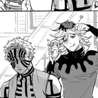 ❄️ 3513fe30 Akaza and Douma Demon Slayer Anime, Demon Slayer, Akaza, Douma whatsapp sticker