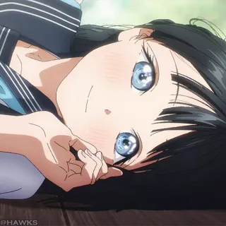 💠 766c86ef @HAWKS 애니메이션, 소녀, 인물사진, 만화, 캐릭터, 미술 telegram sticker