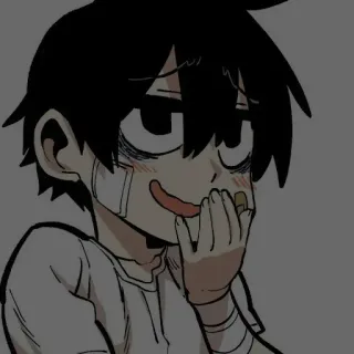 🖤 b55ca636 anime, cartoon, character, boy, emotional whatsapp sticker