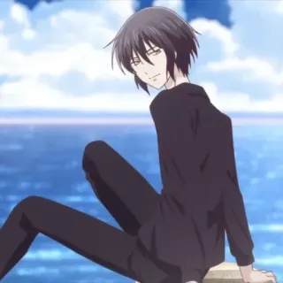 🕸 68619db0 Yuki Sohma Fruits Basket 动漫, 角色, 男孩, 草摩由希, 水果篮子 telegram sticker