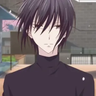 🕸 93669adf 动漫, 漫画, 角色, 男孩, 深褐色, 动画 telegram sticker