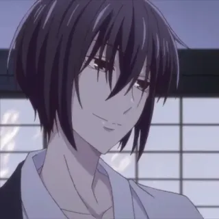 🕸 a274c47d 动漫, 角色, 男人, 微笑, 肖像 telegram sticker