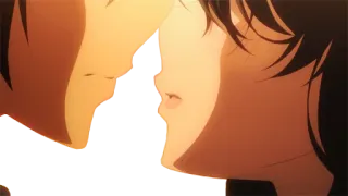 💋 bc5620ad キス, アニメ, 恋愛, 愛, カップル telegram sticker