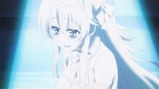 😵 d1898be0 アニメ, 女の子, 女性, ロングヘア, ドレス, 白 telegram sticker