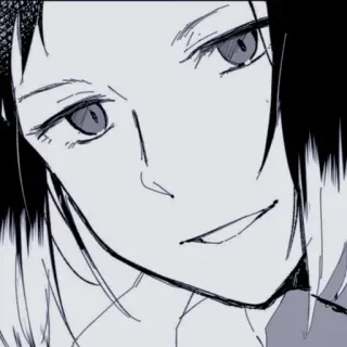 🫕 ba0a670b Anime, Manga, Ritratto, Persona, Arte telegram sticker