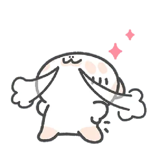 ✳️ efb7f197 cartoon, cute, character, funny, sparkle whatsapp sticker