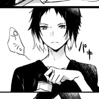 🐈‍⬛️ 2ce65f38 パチ Аниме, Манга, Персонаж, Искусство, Иллюстрация whatsapp sticker