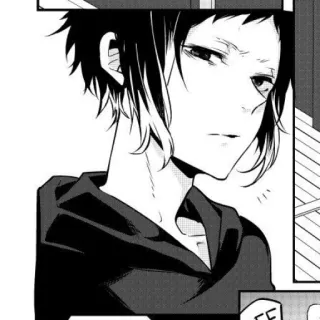 🐈‍⬛️ a0cca810 Atsushi Nakajima Bungou Stray Dogs Аниме, Манга, Bungou Stray Dogs, Ацуши Накадзима, Портрет, Персонаж whatsapp sticker