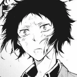 🖤 3f6d9000 Atsushi Nakajima Bungou Stray Dogs Аниме, Манга, Ацуши Накаджима, Bungou Stray Dogs, Персонаж whatsapp sticker