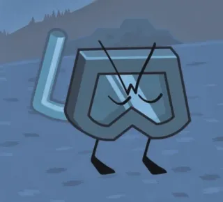 🤿 07f816b9 Objekt, animiertes Objekt, Cartoon, Quadrat, Figur whatsapp sticker