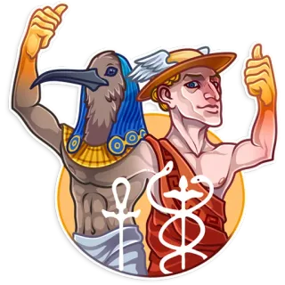 Alan Moore whatsapp stickers