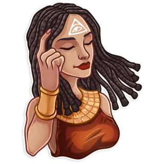 Alan Moore telegram stickers